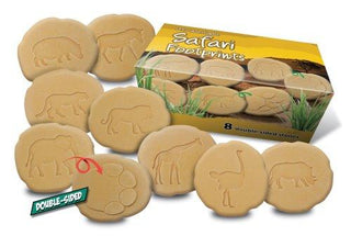 Animals & Footprints: Safari Sensory Stones Set(C)