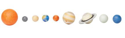 Solar System Planets & Sun Miniatures (C)