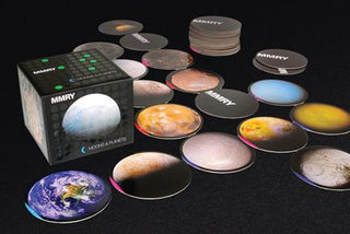 Match or Memory Photographic Round Discs: Moons & Planets (C)