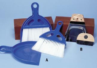 Tabletop Dustpan & Whisk Brush Sets (C)
