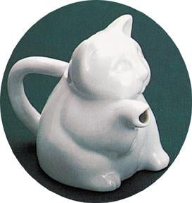 Creamer: Animal Cat Porcelain Pouring (C)