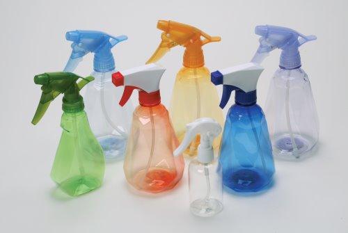 Spray Bottles See-Thru Colored & Clear Trigger Sprayer (C)
