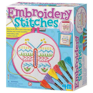Sewing:  Embroidery Variety of Stitches (C)