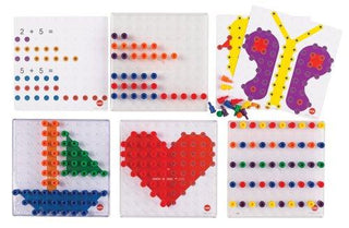 Geo-Peg Transparent Activity Board Set (C)